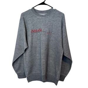 Vintage Olympus Indiana University Crewneck Sweatshirt Size L USA Collegiate